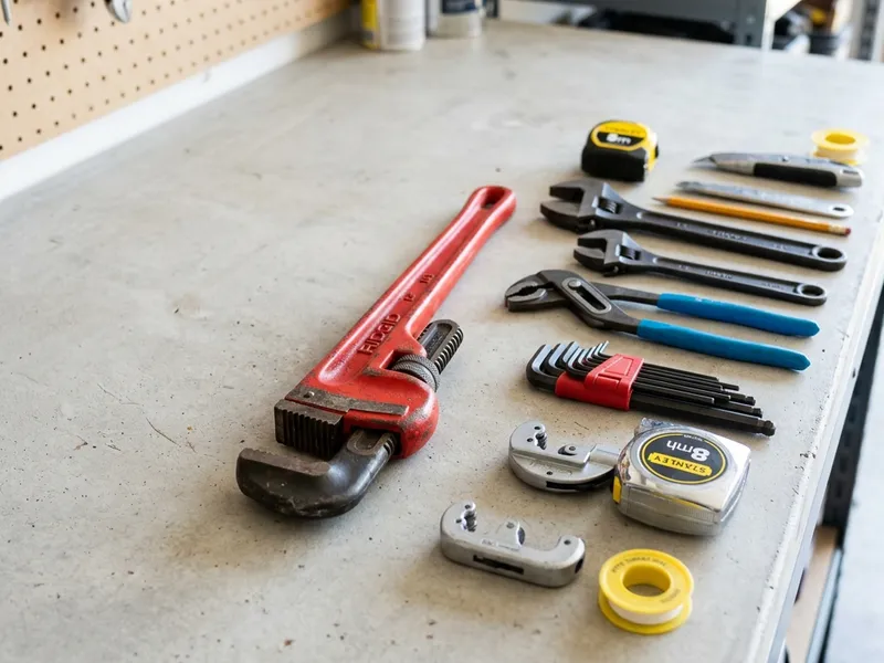 Professional plumbers in Stansbury Park, UT equipped with top-tier tools for residential and commercial plumbing services.